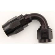 XRP-Xtreme Racing Products  No.12 AN 120 deg Double Swivel Hose End - Black