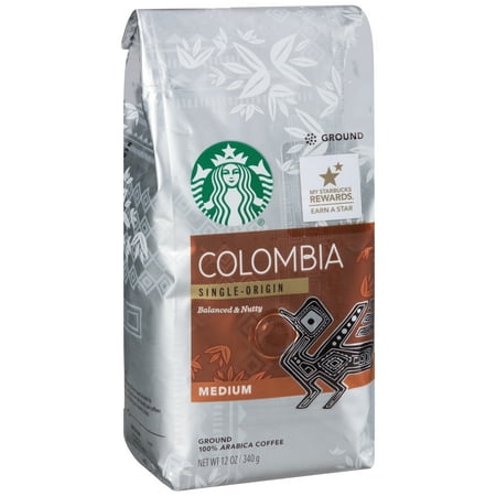 Starbucks Colombia Ground Coffee, 12 oz