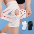 thumbnail image 2 of Rodilleras deportivas para hombre y mujer, rodilleras elásticas presurizadas, Protector de articulaciones para artritis, equipo de Fitness, Protector de abrazadera de voleibol, 1 ud. Dengxun unisex, 2 of 2