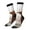 3 Black, variant on Yak Print Adult Socks for Men & Women,Calf Socks, Ankle Socks,Boots Socks,Breathable Casual Sock,Unisex Crew Socks