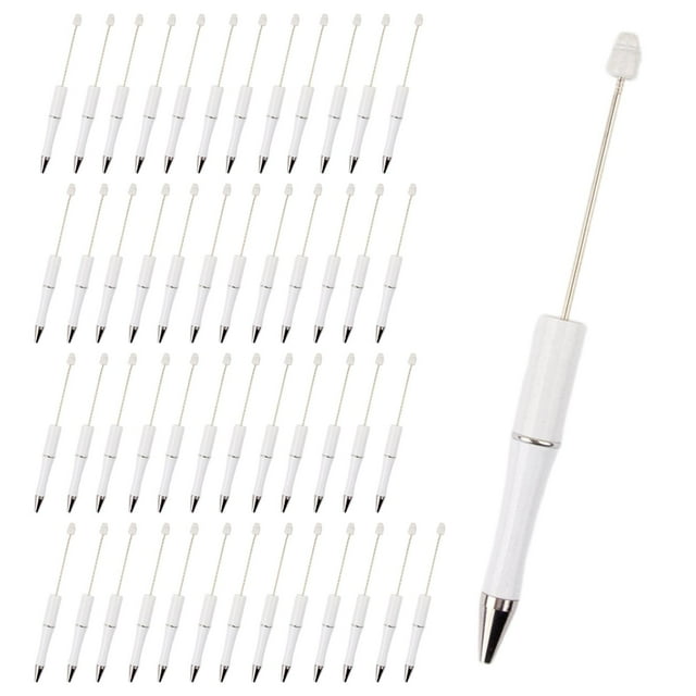 Bolígrafo de 50 Piezas de 1,0mm, Bolígrafo para Recuerdos , Bolígrafo para Dibujar, Artículos de Papelería para Exámenes, Regalos para Blanco Macarena Bolígrafo