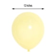 thumbnail image 2 of Efavormart 25PCS 12" Pastel Yellow Round Latex Helium Balloons Matte Color Balloons, 2 of 10