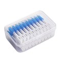 thumbnail image 1 of 200 Pcs/Box Silicone Interdental Brcomhes Super Soft Dental Floss Toothpick Brcomh Between Teeth With Thread Oral Cleaning Tools, 1 of 6