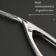 thumbnail image 5 of Bearachild Cuchillo pelador de camarones de acero inoxidable, línea suave y no deformable, fácil y consistente, 2 uds. Mostrada, 5 of 6