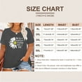 thumbnail image 4 of XCHQRTI Plus Size Daisy Women Tshirt Graphic Oversized Tees Short Sleeve Casual Tee, 4 of 7