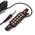 thumbnail image 4 of Pastilla de guitarra Clip de 12 agujeros en la pastilla de la boca preamplificador de la pastilla de la boca de bajo ruido accesorios para instrumentos musicales Hugtrwg Para estrenar, 4 of 9