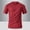Red, variant on Running Shirts Men Sport Tops Dry Fit Gym Wicking Athletic T Shirts Breathable Cool Workout Shirts