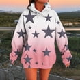 thumbnail image 2 of Women's Pullover Sweatshirt With Pockets Loose Comfort Hoodies Fashion Casual Long Sleeve Tops Plus Size Cosy Warm Oversized Hoodie Baggy Sweatshirts Mint Green XXL, 2 of 5