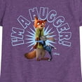 thumbnail image 3 of Disney - I'm A Hugger - Toddler & Youth Girls Short Sleeve Graphic T-Shirt, 3 of 5