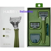 Harry's Truman Razor + 2 Blade - Forest Green Set