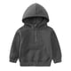 thumbnail image 2 of Gibobby Conjunto de ropa con capucha para niño pequeños, sudaderas con capucha, Tops y pantalones, conjunto de 2 uds para niños y trajes, ropa para niños(Negro,4-5 Años), 2 of 5