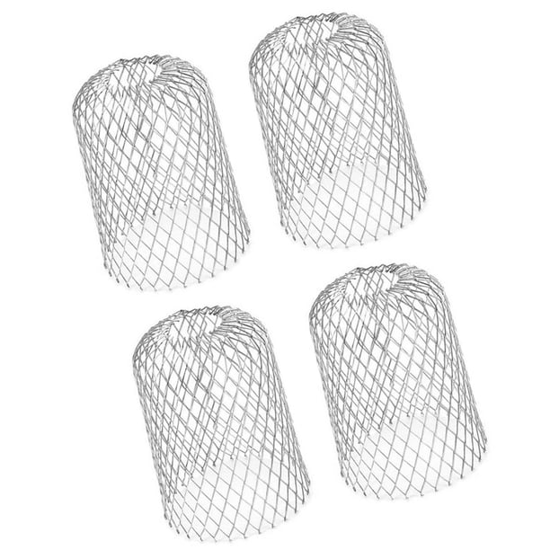 Speravity Filtro antiobstrucción para el hogar, 4 Uds., colador de desechos de hojas, Protector de drenaje, filtros de hojas caídas, cubierta de red de Jardín y Patio Speravity TO003168-00
