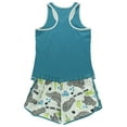 thumbnail image 4 of LazyOne Matching Pajamas for Women, Cute Pajama Shorts and Tank Top Set, Manatee (No Wake Zone, X-Small), 4 of 7