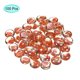 thumbnail image 3 of Canicas de Vidrio Decorativas Plano 17-19mm Color Pétalo Naranja Unique Bargains 100uds, 3 of 5