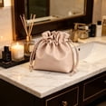 thumbnail image 6 of Qliuoazw Drawstring Makeup Bag Large Capacity Cosmetic Bag Portable Storage Pouch Travel Toiletry Bag, 6 of 6