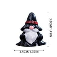 thumbnail image 3 of Mini Halloween Figurines Set - Tiny Resin Pumpkin, Ghost & Witch Ornaments for DIY Fairy Gardens, Tabletop Decor & Spooky Party Favors, 3 of 4