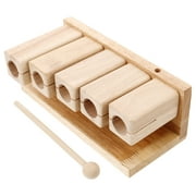 Phenofice Five Tone Wooden Percussion Block for Developing Musical Creativity