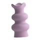 thumbnail image 4 of Jarrón de cerámica decorativo, estilo bohemio, elegante, moderno, esmerilado y artístico. Violeta 16cm, 4 of 9