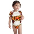 thumbnail image 3 of Balery Thanksgiving With Autumn Pattern Baby Climbing Clothes Infant Bodysuit Cute Infant Bodysuit Baby Romper-3 Months, 3 of 7