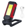 thumbnail image 2 of Led Work Light Flashlight, Heat-  Cob Work Lights Non-Slip 360 Degree Rotate Pressure-  Rechargeable  For Car Repair Household For Camping, 2 of 8