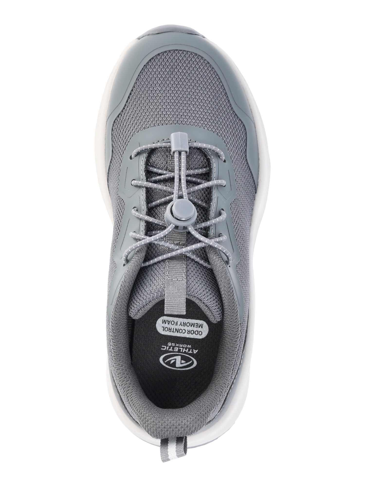 Athletic Works Little and Big Kids Bungee Mesh Jogger Sneakers