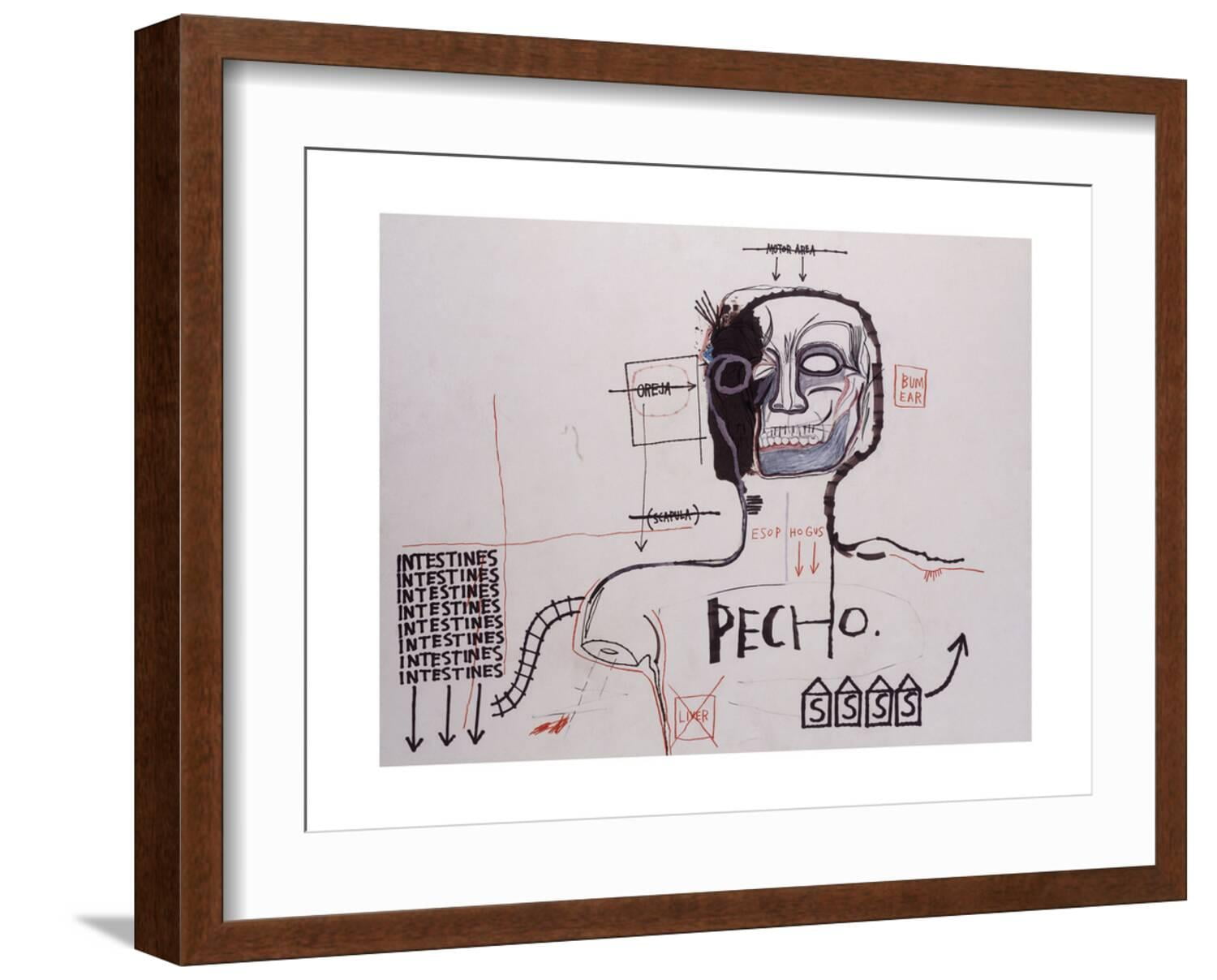 Art.com Pez Dispenser, 1984 Giclee Print by Jean-Michel Basquiat