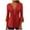 Red, variant on gakvbuo 3/4 Sleeve Tops For Women Buttons Up Tunic Tops V-Neck Pleated Ruffle Flare Sleeve Button Shirts Tunic Tops Blouses Cute Spring Summer Top Dressy Casual Work Shirts
