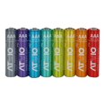 thumbnail image 4 of Pilas AAA Atvio Carbón Zinc 8 Piezas, 4 of 4