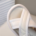thumbnail image 5 of Cathalem Children's Cloud Slippers Kid Summer Slip On Slides Sandals,Beige 29, 5 of 5