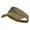 Khaki, variant on Perch Fish Embroidered Athletic Jersey Mesh Sports Visor - White OSFM