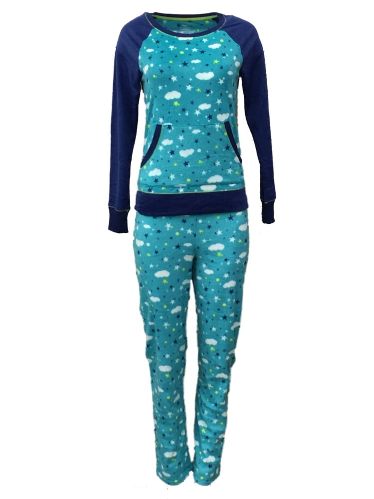Celestial Dreams Celestial Dreams Womens Blue Clouds & Stars Pajamas