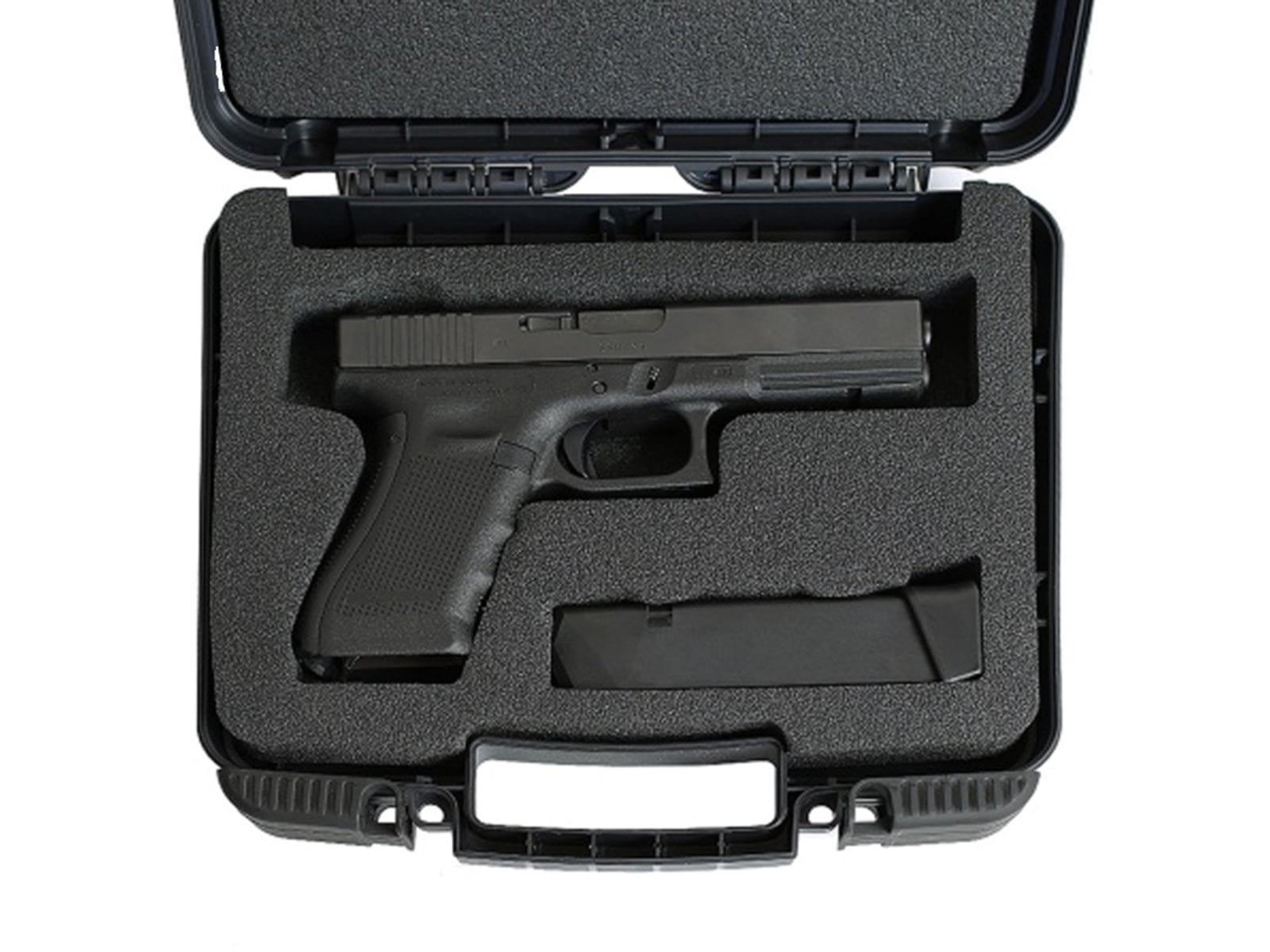 IMI Defense Medium Pistol Case, 10.63 x 9.44 x 2.75, Black