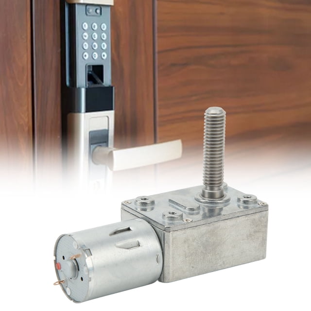 Motor De Engranajes DC12V, Estructura Metálica Fácil De Instalar 4632-370 Motor De Reducción De 2 RPM De Bajo Consumo Para Abridores De Ventanas