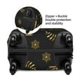 thumbnail image 4 of Xecao Christmas Gold Deers1 print Elastic Luggage Cover, with double-sided print , is perfect for travel, business, and daily use, 4 of 9