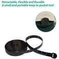 thumbnail image 3 of Soft retractable measuring tape, 60 inch and 150 cm marks, flexible sewing tape for sewing seams, cloth waist measuring tape, weight loss mini fabric tape, 3 of 5