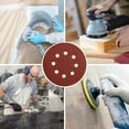 thumbnail image 4 of Willstar 80PCS 5 Inch 8 Holes Sanding Discs 40 60 80 100 120 150 180 240 320 400 Grit Sandpaper Sander Round Sand Paper for Wood, 4 of 10