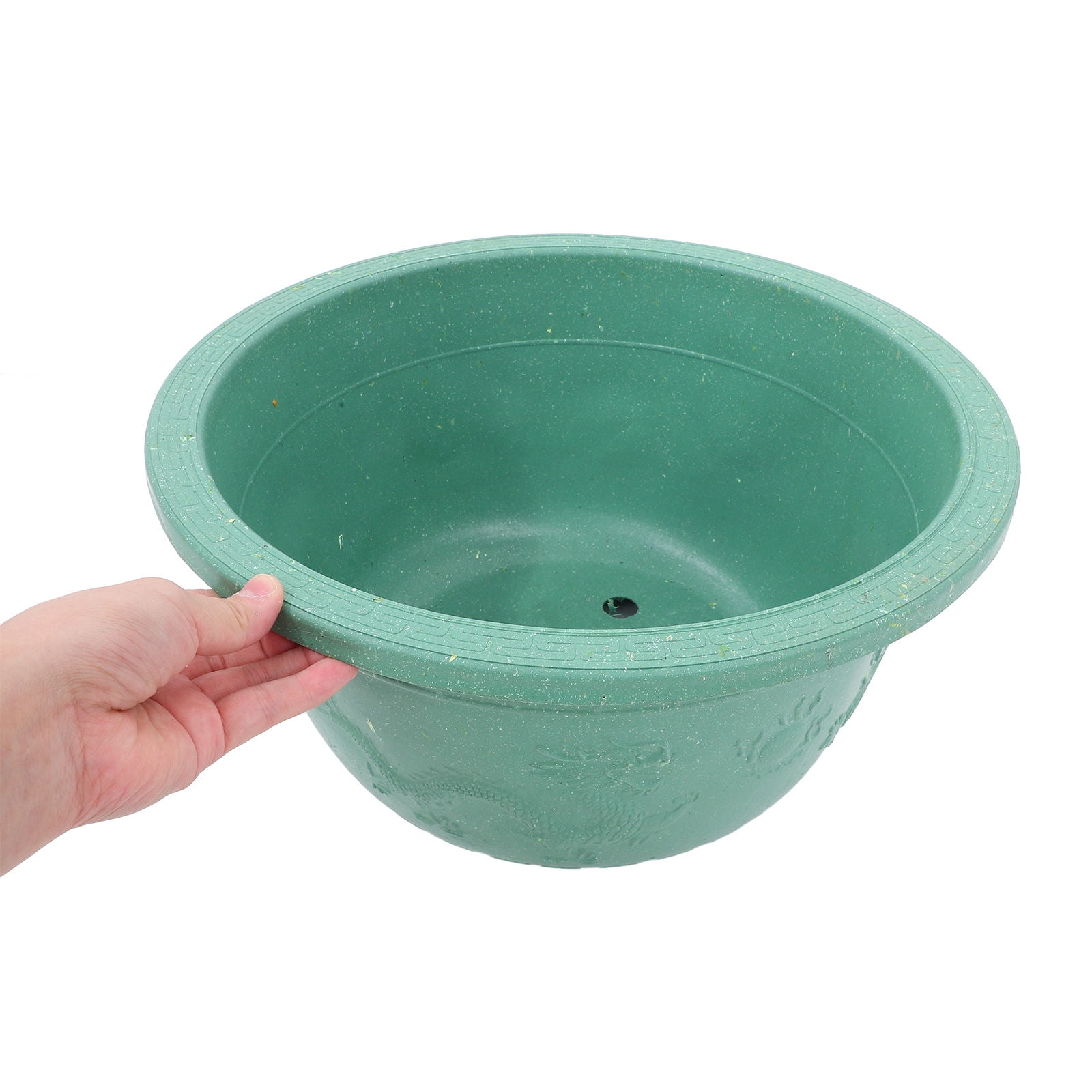 HEMOTON Plastic Planter Gardening Plant Pot Portable Flowerpot Large Plant Flowerpot