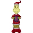 thumbnail image 1 of Inflable navideño Gemmy 81246 Airblown Grinch con regalo de 1,2 m, 1 of 3