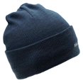 thumbnail image 2 of Iguana - Gorro de Invierno Lea Acanalado para Mujer (Azul Marino Mezcla), 2 of 3