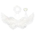 thumbnail image 2 of Accesorio para disfraces de actuación de alas de s de ángel para niñas Los 80x40cm Colcomx Juguetes de ala de ángel de Costunme, 2 of 8