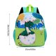 thumbnail image 3 of Mochila preescolar | Mochila escolar para guardería y jardín de infancia | Mochila ligera de lona con cierre de cremallera | Amplio espacio para guardar objetos pequeños, 3 of 9