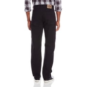 Wrangler Authentics Men's Classic 5-Pocket Regular Fit Cotton Jean, Black, 30W x 30L