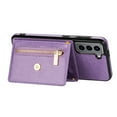 thumbnail image 7 of Galaxy S22 Plus Wallet Case, Soft PU Leather Kickstand Card Slots Holder Flip Folio Case Durable Shockproof Cover for Samsung Galaxy S22 Plus 5G 6.6 inch 2022,Purple, 7 of 7