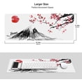 thumbnail image 3 of Japanese Cherry Blossom Ink Painting Gaming Mouse Pad Large XL Long Extended Pads Big Mousepad Keyboard Mouse Mat Desk Pad Home Office Decor Accessories for Computer Pc Laptop, 3 of 5