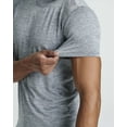 thumbnail image 5 of Real Essentials 5 Pack: Men’s Dry-Fit Moisture Wicking Active Athletic Performance Crew T-Shirt, 5 of 7