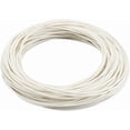 thumbnail image 1 of 32,81 yardas de cordón de ribete de plástico de 3 mm, cordón de ribete de poliéster blanco para ganchillo, punto, tejido o adornos en prendas de vestir y cojines., 1 of 9