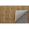 thumbnail image 4 of Feizy Lilliana Transitional Geometric, Tan/Ivory/Gold, 3'6" x 5'6" Accent Rug Handmade Reversible Bohemian & Eclectic Ikat Floor Rug for Living room Bedroom, 4 of 9