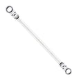 thumbnail image 2 of BULLTOOLS Flex-Head Extra Long Ratcheting Wrenches Double Box End Chrome Vanadium Steel 72-Tooth Wrench with Metric 9 mm x 11 mm, 2 of 4