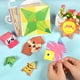 thumbnail image 5 of Libro de recortes de papel de origami con 108 hojas de dibujos animados de animales, rompecabezas de recortes de papel para niños, juguetes educativos de aprendizaje temprano, regalos, 5 of 5