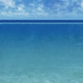 thumbnail image 2 of Ocean Blue PEVA Shower Curtain, 70" x 72", Zenna Home Escape Photoreal Sea and Sky Design, 2 of 5